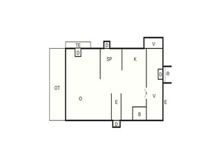 Casa de vacaciones Hou Plano de planta 39