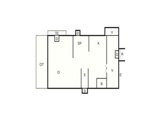 Casa de vacaciones Hou Plano de planta 39