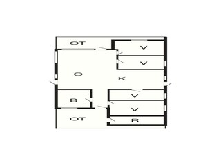 Ferienhaus Fjellerup Strand Grundriss 4