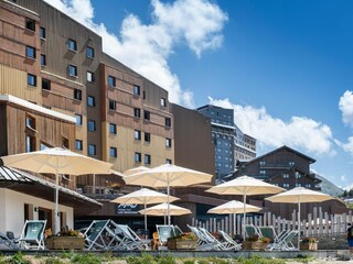 Ferienhaus Huez Außenaufnahme 2