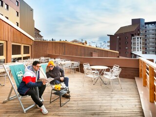 Ferienhaus Huez Außenaufnahme 9