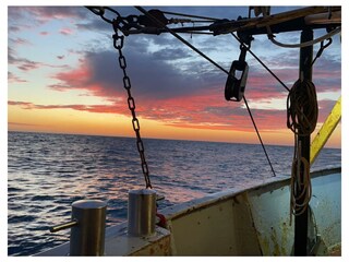 Zonsondergang Waddenzee