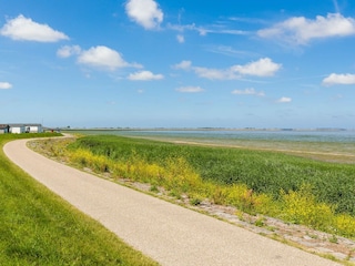 Uitzicht Den Helder vanaf de camping