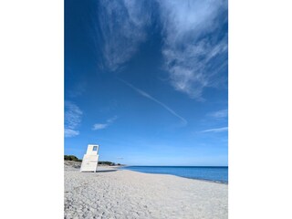 Unser Hausstrand in Budoni