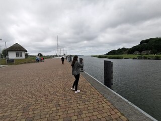Bodden von Baabe mit Hafen