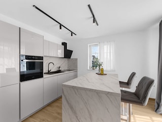 Modern fully equipped kitchen