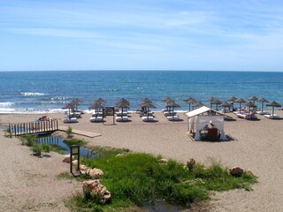 Strand von El Faro im Frühjahr