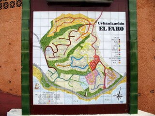 Straßenplan von El Faro