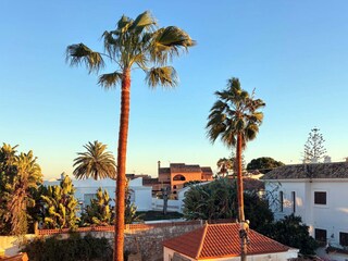 Blick von der Dachterrasse Richtung Süden