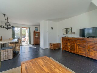 Das helle Wohnzimmer