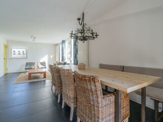 Die Essgruppe für 6 Personen