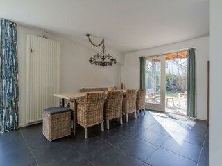 Die Essgruppe für 6 Personen