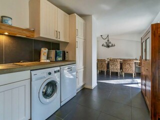 Die offene Küche mit allem Komfort