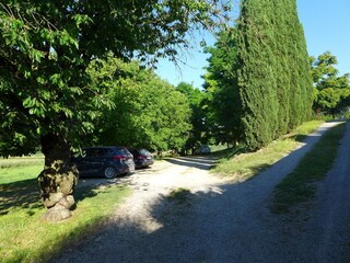 Private shaded parking