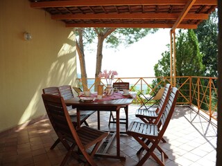 Maison de vacances Palinuro Enregistrement extérieur 4