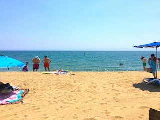 Strand von Caldetas_Playa de los tres Micos