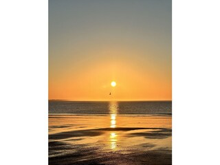 Sonnenuntergang an der Milchbar