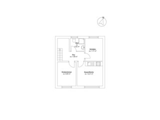 Grundriss / Dachterrasse nicht eingezeichnet