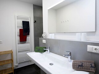 modernes Duschbad - Fewo Bergsicht****