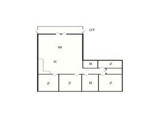 Casa per le vacanze Frederiksværk Pianta del piano 9