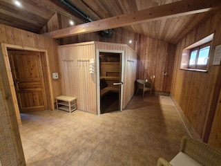 Kostenlose Sauna in der Anlage