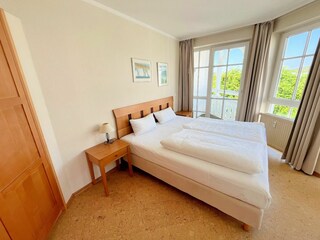 Schlazimmer mit Balkon