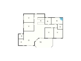 Casa de vacaciones Großenbrode Plano de planta 10