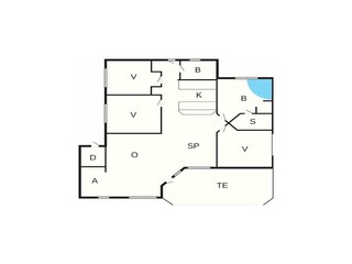 Vakantiehuis Großenbrode Grondplan 8
