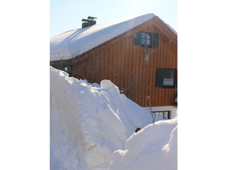 Winter-Giebelansicht