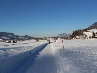 Schöner Spazierweg um Oberstdorf