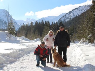 Winterwanderung Thannheim zum See