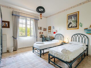 Twin room in charming retro style