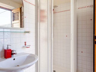 Second bathroom with shower and daylight