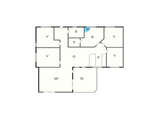 Vakantiehuis Großenbrode Grondplan 8