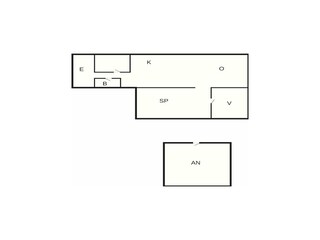 Casa de vacaciones Juelsminde Plano de planta 3