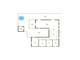 Holiday house Vaeggerløse Floor Plan 34