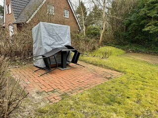 Sonneninsel außerhalb des Hauses