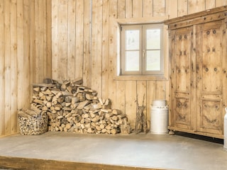 Holz und Dekoration