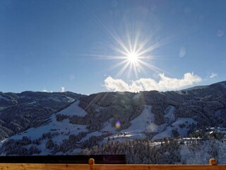 Aussicht vom Balkon