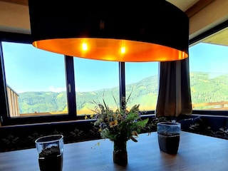 Aussicht vom Esstisch