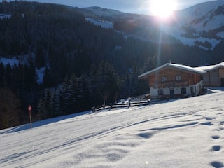 Handleralm Winter 23 Sonne