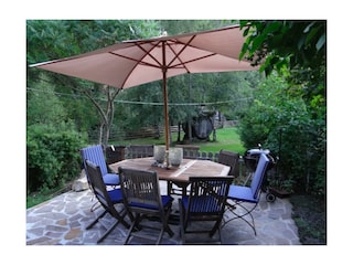 Garten im Sommer