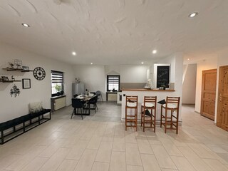 Essbereich, mit Küche