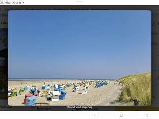 Strand von Langeoog