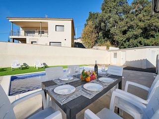 Villa Vidreres Grabación al aire libre 8