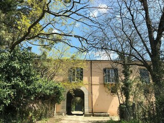Traditional Sicilian masseria façade