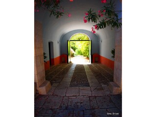 Masseria entrance with arched passage