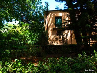 Masseria set within lush garden