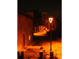 Reismühle bei Nacht