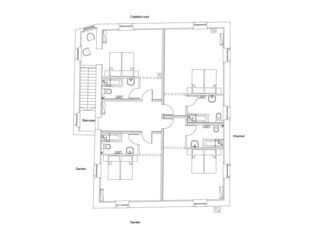 Vakantiehuis Strassoldo Grondplan 42